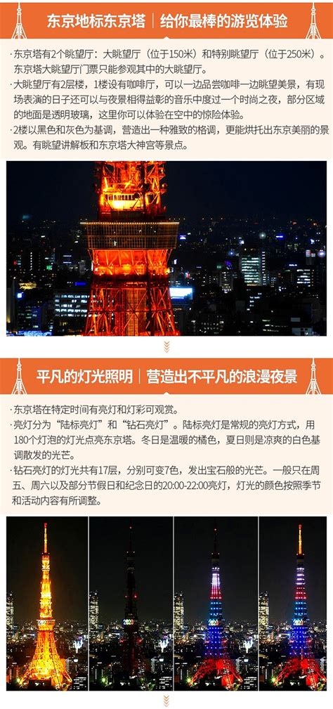 日本东京铁塔门票 Tokyo Tower大展望台150m（成人票）