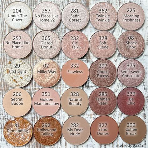 Sephora Collection Eyeshadow Swatches Sephora Eyeshadow Single