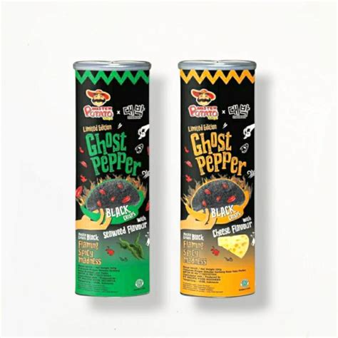 Jual Mister Potato X Ghost Pepper Deabak 45gr Limited Edition Shopee Indonesia