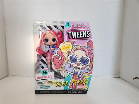 Lol Surprise Tween Series 3 Fashion Doll Chloe Pepper With 15 Surprises