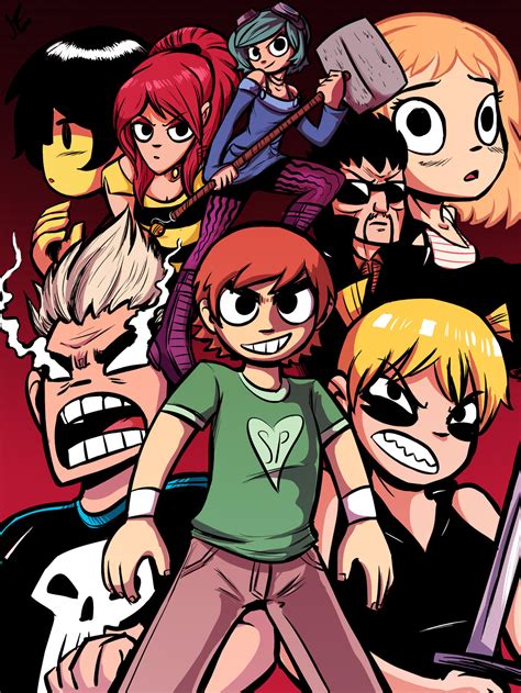 Scott Pilgrim Posterfanartthingystuff By Senselesssquirrel On Deviantart