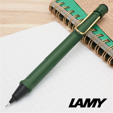 名入れ シャーペン ラミー サファリ フィールドグリーン ゴールドクリップ L1YCH 限定品 LAMY ペンシル プレゼント ギフト 父の日