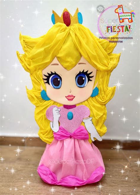 Princesa Peach Pi Ata Fiesta Princesa Peach Princesa Peach Pi Ata