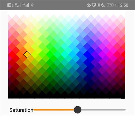 Package React Native Rectangle Color Picker