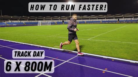 How To Run Faster 800m Track Workout Youtube