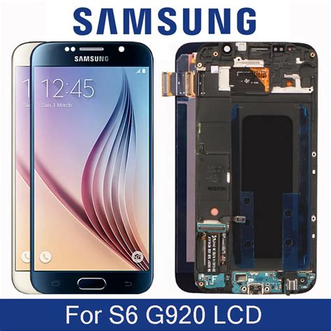 Samsung S6 Lcd G920f Lcd Screen Display Samsung Galaxy S6 Screen Replacement Mobile Phone