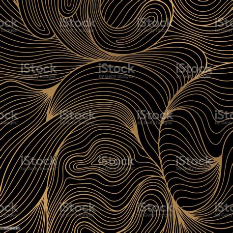 Vector Art Cover Layout Template Wavy Curved Line Background Stock