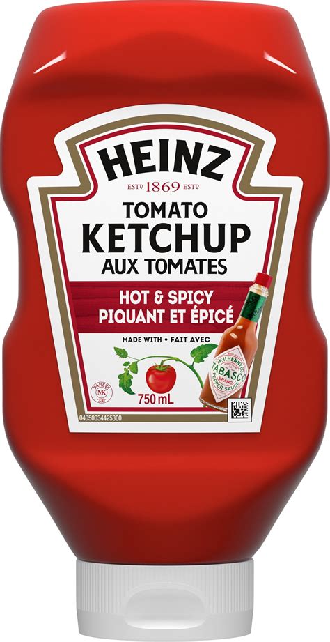 Heinz Hot Spicy Tomato Ketchup Jalapeno Flavour ML No Preservatives Walmart
