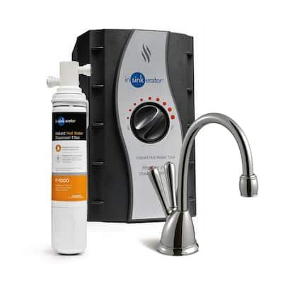 InSinkErator Involve Wave Series Instant Hot Water Dispenser Tank With Handle In Faucet