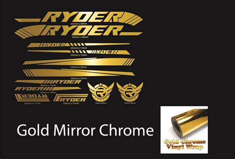 Ryder Frame Decals For Mountain Peak Lazada PH