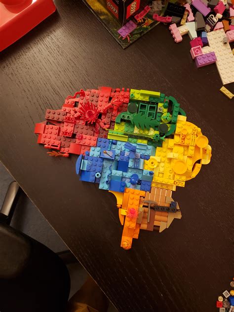 Inspired by some of the LEGO art pieces I've seen on here. Made a ...