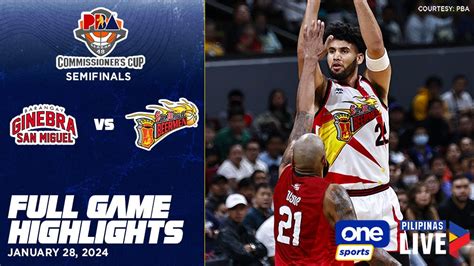 Pba San Miguel Sweeps Ginebra In Commissioners Cup Semis Onesportsph