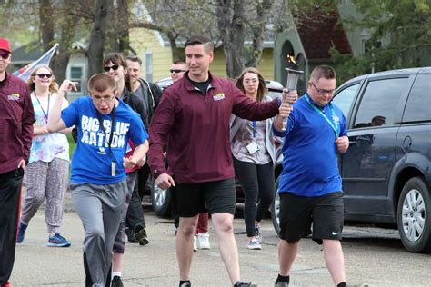 Special Olympic Torch Run Passes Through Aberdeen In Advance Of Weekend