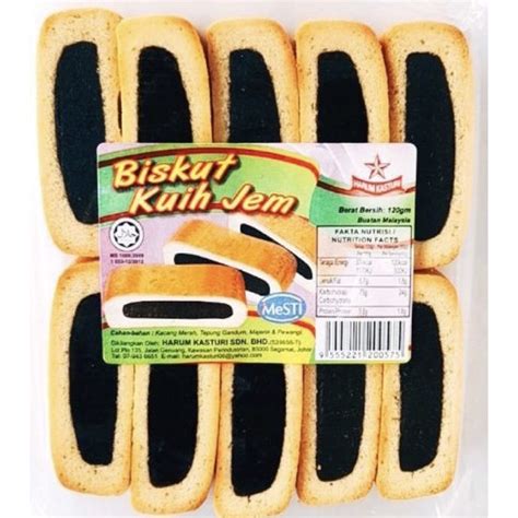 Biskuit Kuih Jem Kacang Merah G Shopee Malaysia