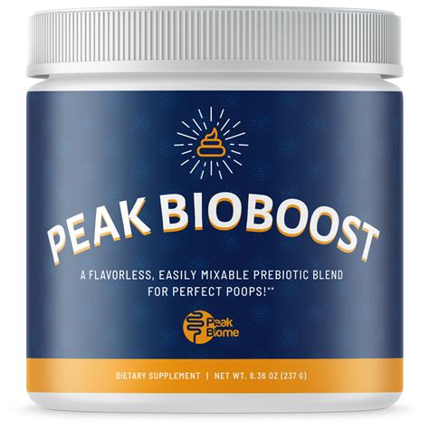 Peak Bioboost Reviews Facts About Peak Biome Supplement Prebiotics