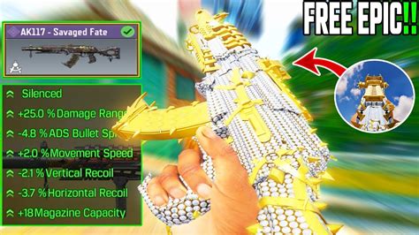 Free AK117 Savaged Fate Gunsmith This AK117 Gunsmith Taking Over