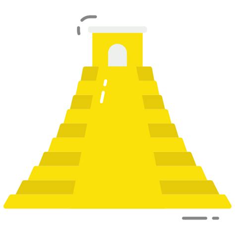 Maya Pyramide Icon Generic Flat