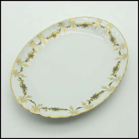 LIMOGES BERNARDAUD PLAT ovale en porcelaine modèle Marie Thérèse EUR