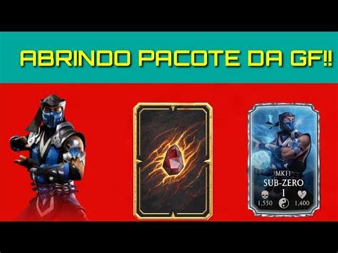 Abrindo Pacote Da Gf Mk Mobile Youtube