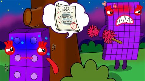 Numberblocks 60 Don T Angry With Numberblocks 6 Of A Bad Grade L Numberblocks Fanmade Coloring