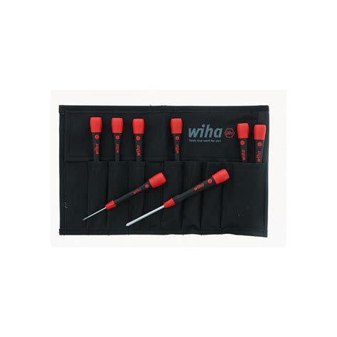 Wiha Screwdriver Set Pc Phillips Slotted Msc Direct