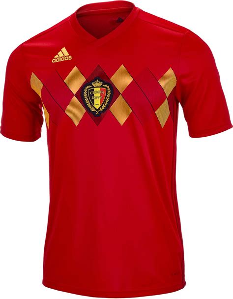 adidas Belgium Home Jersey 2018-19 - Soccer Master