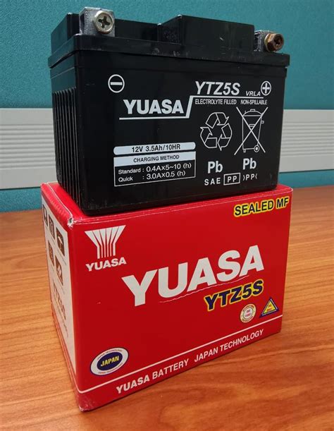 Yuasa Motorbike Battery Motorcycles Motorcycle Accessories On Carousell