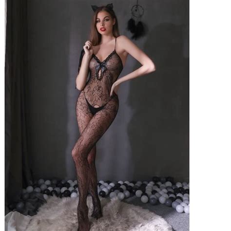 Lingerie érotique sexy et séduisante combinaison jacquard érotique à entrejambe ouvert Style 6