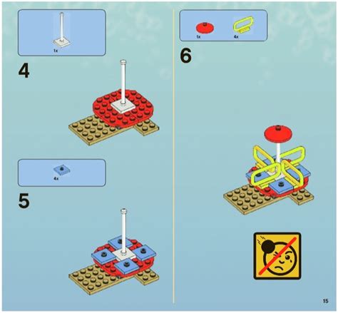 LEGO 3818 Bikini Bottom Undersea Party Instructions SpongeBob