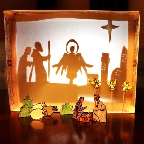 Illustrated Nativity Figures: Get Creative with Life-Size Nativity Figures