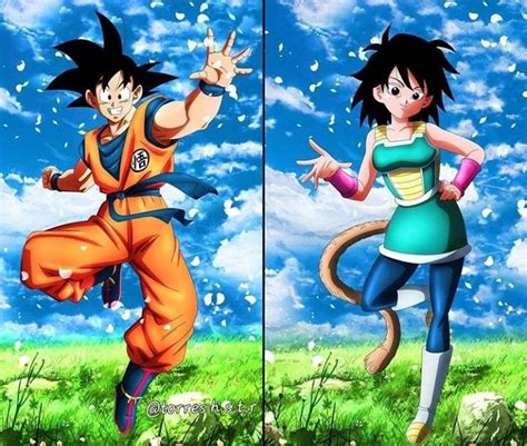 Goku And Gine Personajes De Dragon Ball Dragones Concepto De Personaje