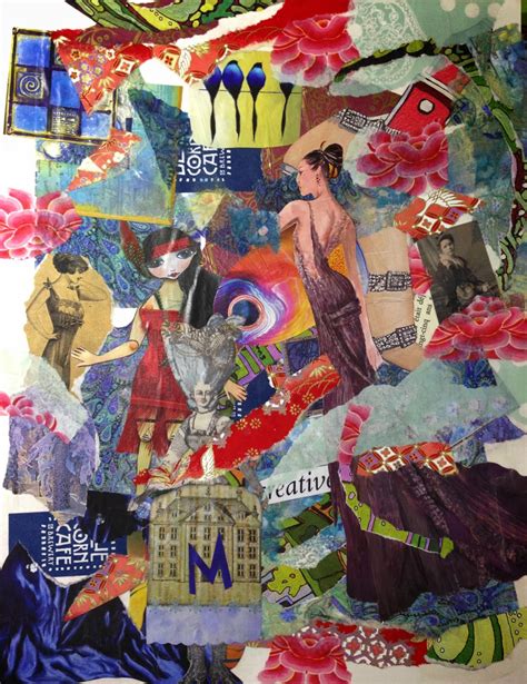 Cay Denise: LB2015 Week 11 Collage/Paint Project Finished!