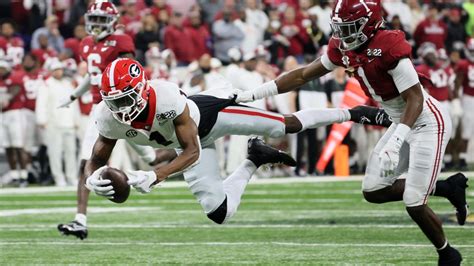 2022 Cfp National Championship Georgia V Alabama University Of