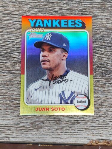 2024 Topps Heritage Juan Soto Chrome Refractor D 525 575 SP EBay