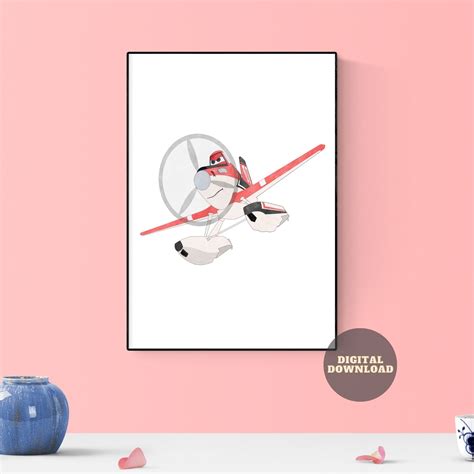 Fire Rescue, Dusty Crophopper, Skipper Print, Birthday Printable ...