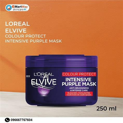 Loreal Paris Elvive Colour Protect Purple Intensive Mask Ml