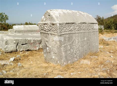 Stećak necropolis of Međugorje near Glumina Neum Stock Photo Alamy