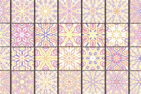 42 Kaleidoscope Patterns Graphic by Youpi · Creative Fabrica