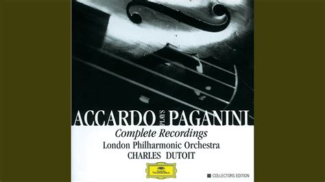 Paganini Violin Concerto No 1 In D Major Op 6 Ms 21 Iii Rondo