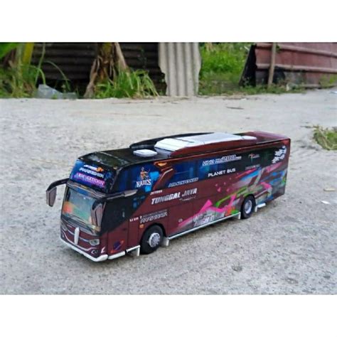 Jual Miniatur Bus Armageddon Tunggal Jaya Pahlevijr Shopee