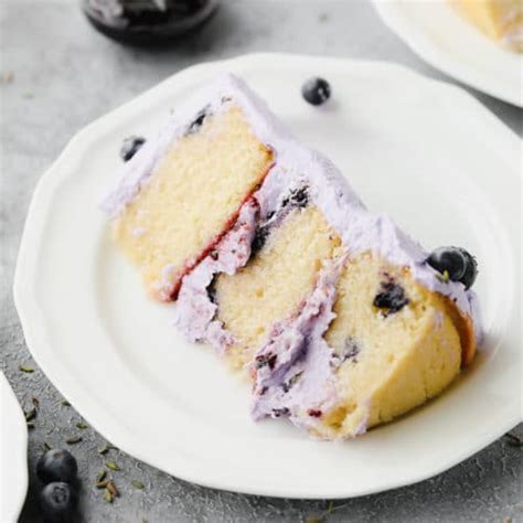 Vegan Lemon Blueberry Lavender Cake Nora Cooks