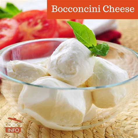 Bocconcini Cheese - CooksInfo