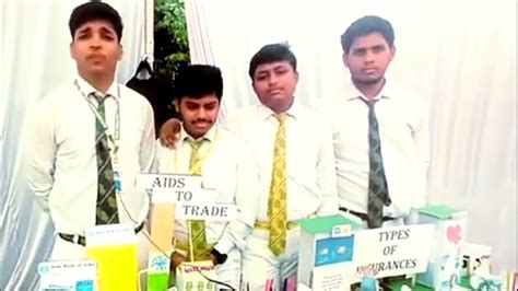 SCIENCE EXHIBITION 2023 AIDS TO TRADE MODEL MADE BY CLASS 11