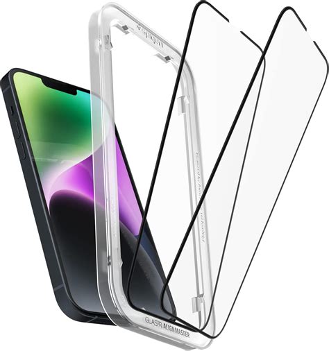 Spigen Alignmaster Full Coverage Tempered Glass Screen Protector For