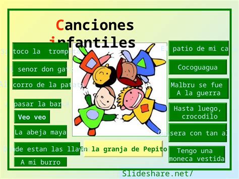 Ppt Canciones Infantiles Dokumen Tips