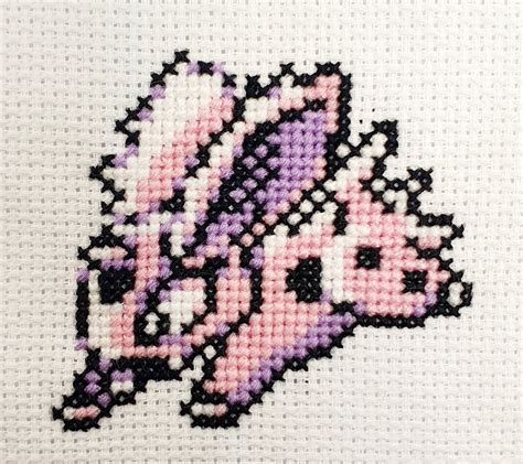 Kits And How To Crochet Female Nidoran Cross Stitch Pattern Pokemon