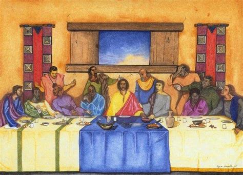 African American Last Supper By Lynn Darnelle The Black Art Depot