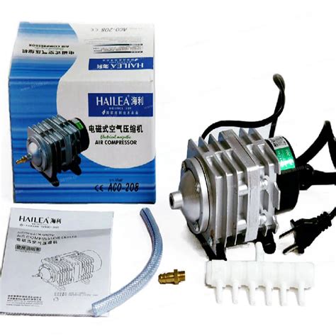 45L min 25 W Hailea ACO 208 Compressor de Ar Da Bomba Elétrica e