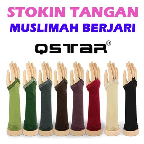 Sarung Tangan Lengan Lace Handsock Muslimah Ring Lace Handsock