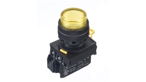 Yw1l A2e10q4y Idec Yw Series Illuminated Push Button Complete Unit